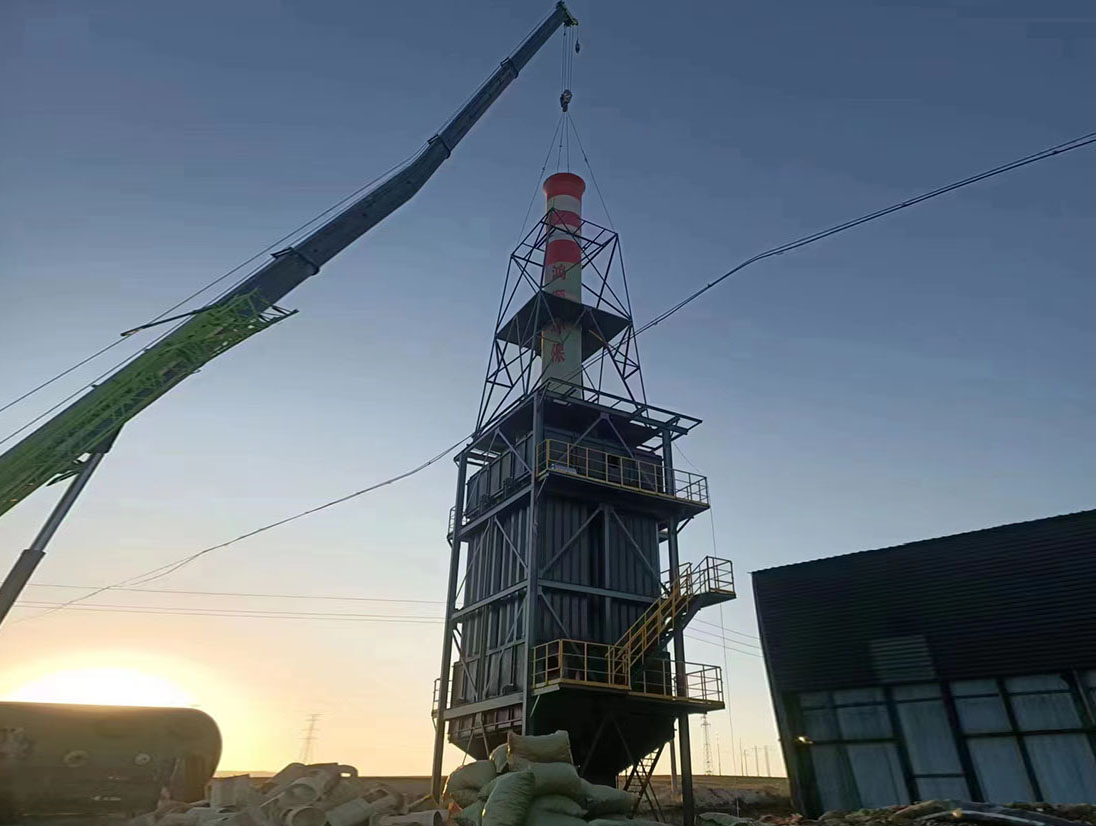 内蒙古蒙集施工现场