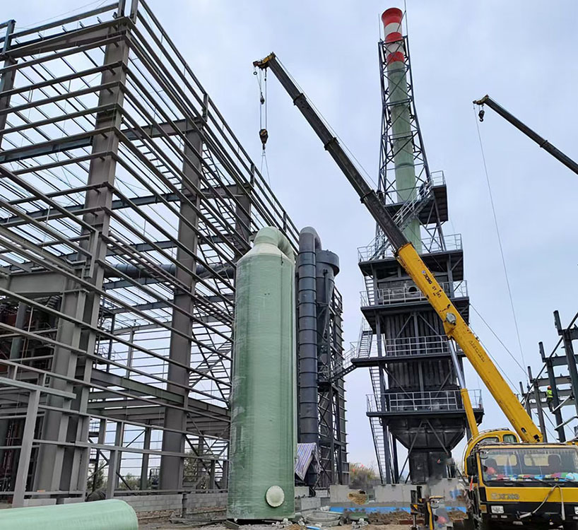 内蒙古脱硫除尘项目